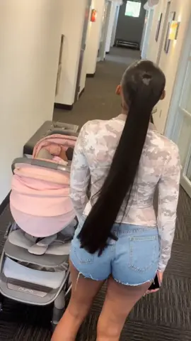 I’m back with sum content  #ponytail 