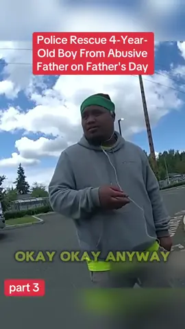 Police Rescue 4-Year-Old Boy From Abusive Father on Father's Day #cops #police #policeofficer #bodycam #crime 