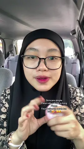 Sedap dooh dua combination ni dan kakya harap sampai bile2 kulit kakya serasi dgn dua benda ni🥰 #foundationroutine #ctsecret #qiveapapayascrub 