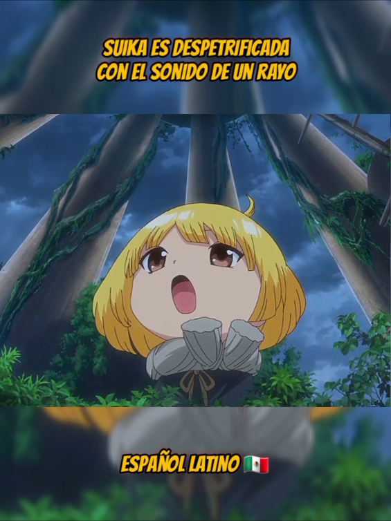 suika es despetrificada con el sonido de un rayo  DR STONE CAP 10 TEMPORADA 4 PARTE 2 ESPAÑOL LATINO dr stone capítulo 10 temporada 4 parte 2 español latino #drstone #drstoneanime #drstoneseason4 #drstoneedit #doctorstone #senkuu 