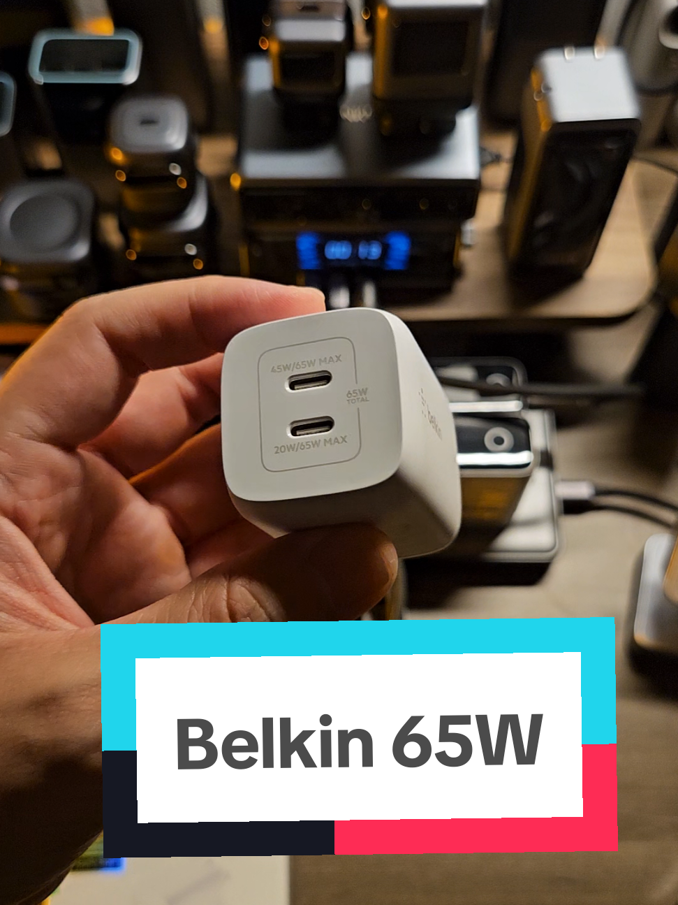 Trên tay củ sạc 65W CAO CẤP NHẤT thế giới - Belkin 65W #belkin #belkin65w #nghiensac 