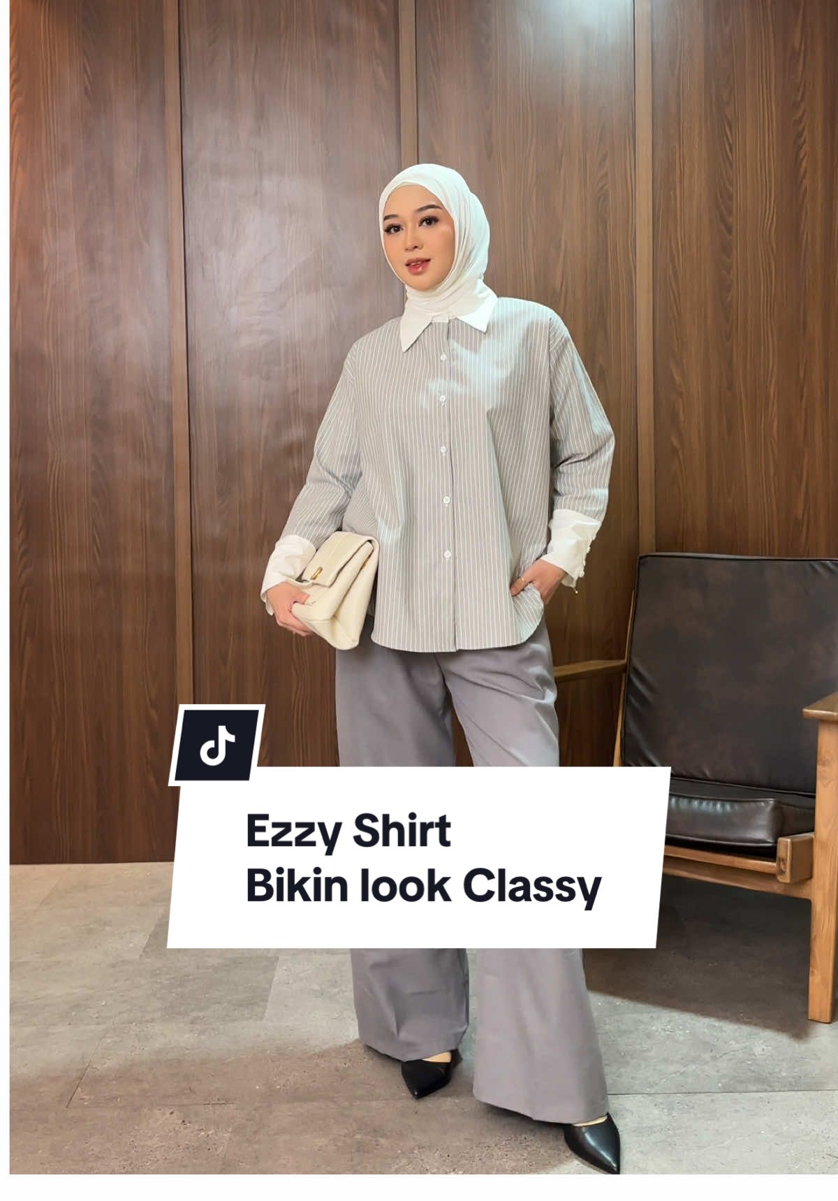 Kemeja look classy dan elegan harganya ga sampe 200rb 😱  #richdept #kemejawanita #kemejamurah #basicshirt #kemejasalur 