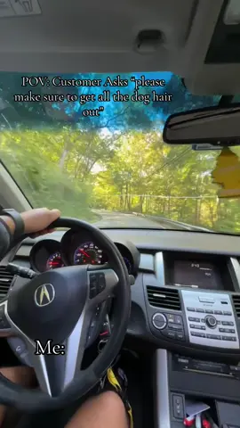 😂😂 always gotta make sure we get that hair out #fypシ #cartok #detailing #blowthisup #trending 