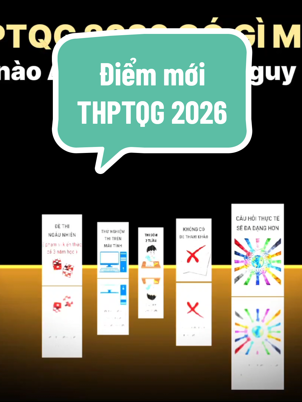 THPTQG 2026 có gì thay đổi ? 2K8 nên tham gia thêm các kì thi khác để gia tăng cơ hội đỗ đại học ! #LearnOnTikTok #2k8 #thptqg2026 #2k8quyettamdodaihoc #vnes 