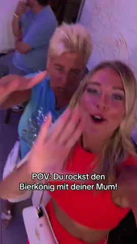 Mama fühlt‘s wie ich❤️ Bis 5Uhr wird durchgefeiert🥳 @erikapruemperfranck #bierkönig #malle #ballermann #malleistliebe #party #dorflove