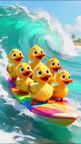 Little ducks quack quack #kidssong #cartoonforkids 