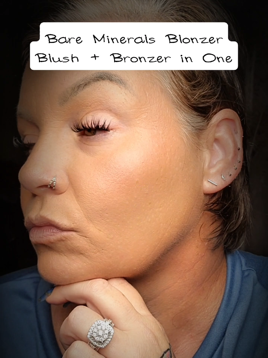 Top Liquid Bronzer & Blush  Recommendations You Need! This Blonzer from @bareMinerals give you a gorgeous bronzer and blush in 1 product. #liquidbronzer #makeupfavorites #musthavemakeup #beautytips #creatorsearchinsights 