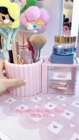 ⋆. 𐙚 ˚ Organize my makeup tool ⋆. 𐙚 ˚#organizemakeup #vanityroom #makeuptool #organizerbox 