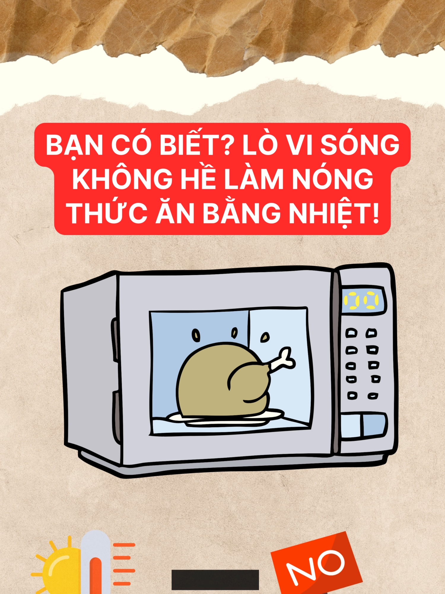 Bạn có biết rằng lò vi sóng không hề làm nóng thức ăn bằng nhiệt độ trực tiếp không? 🤯 Thay vì tỏa nhiệt như bếp gas hay bếp điện, lò vi sóng sử dụng sóng vi ba để làm các phân tử nước trong thức ăn rung động, từ đó tự sinh ra nhiệt và làm nóng. Chính vì thế mà đồ ăn được làm nóng từ bên trong ra ngoài, nhanh hơn nhiều so với cách nấu truyền thống. Đây là một sự thật thú vị về khoa học đời sống mà ít người để ý! 👉 Theo dõi Góc Nhỏ Khám Phá để biết thêm nhiều điều bất ngờ mỗi ngày nhé! #GócNhỏKhámPhá #KhoaHọcThúVị #SựThậtBấtNgờ #KhámPháCuộcSống#GocNhoKhamPha #fyp