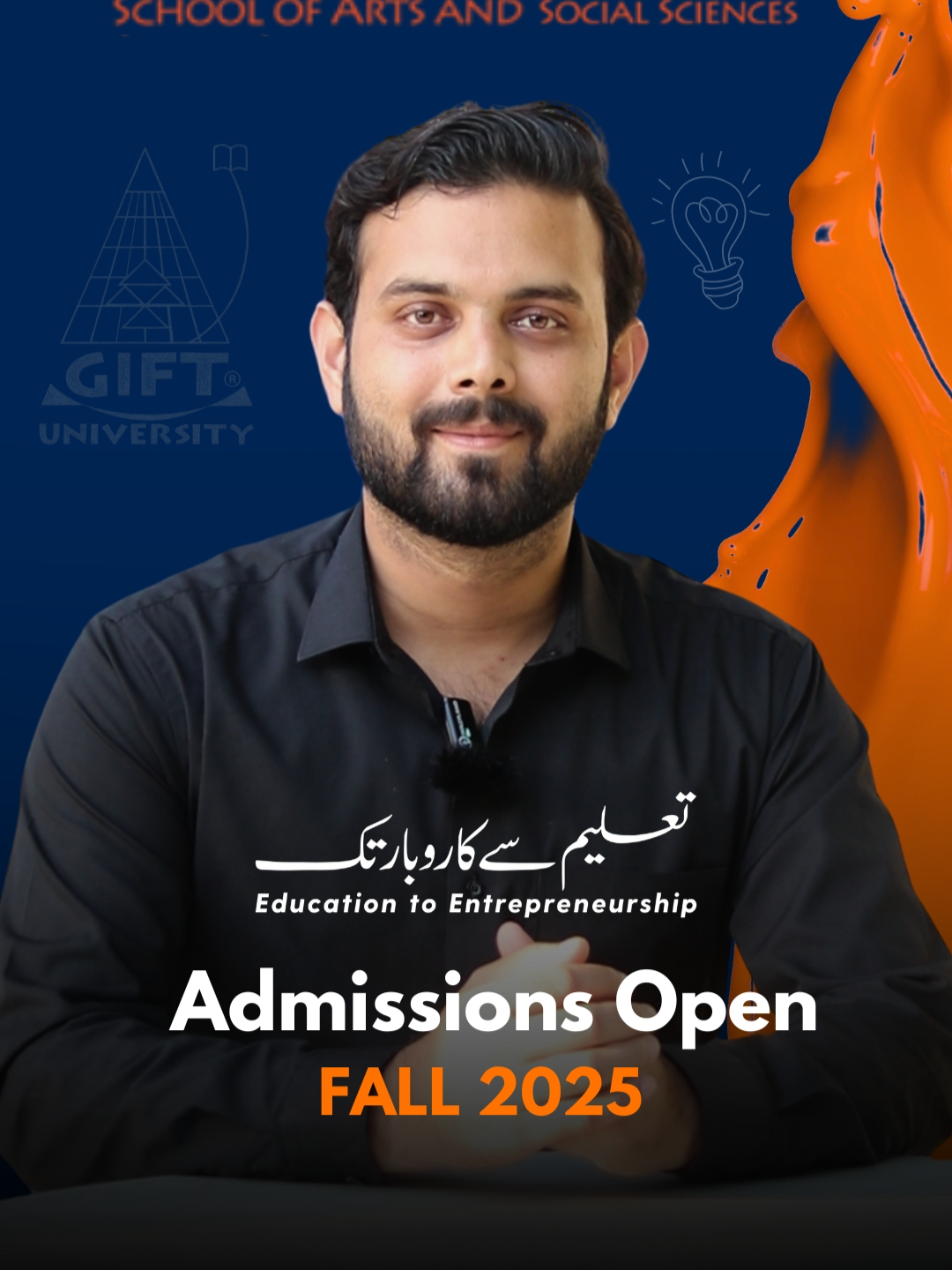 International Relations, Political Science, Sociology, Education, Mass Communication, Home Economics (Food & Nutrition), Islamic Studies, B.Ed (Hons), Psychology, or English — choose the Arts or Social Science program that aligns with your passion. At GIFT University, our unique business-model based programs equip you with dual-career opportunities, practical exposure, and an entrepreneurial mindset that sets you apart in today’s competitive world. Apply for Fall 2025 Admissions now at https://admission.gift.edu.pk/pl/signup.php #GIFTUniversity #EducationToEntrepreneurship #Fall2025 #admissionsopen2025 #InternationalRelations #PoliticalScience #Psychology #Education #English #IslamicStudies #Sociology #MassCommunication #UndergraduateAdmissions