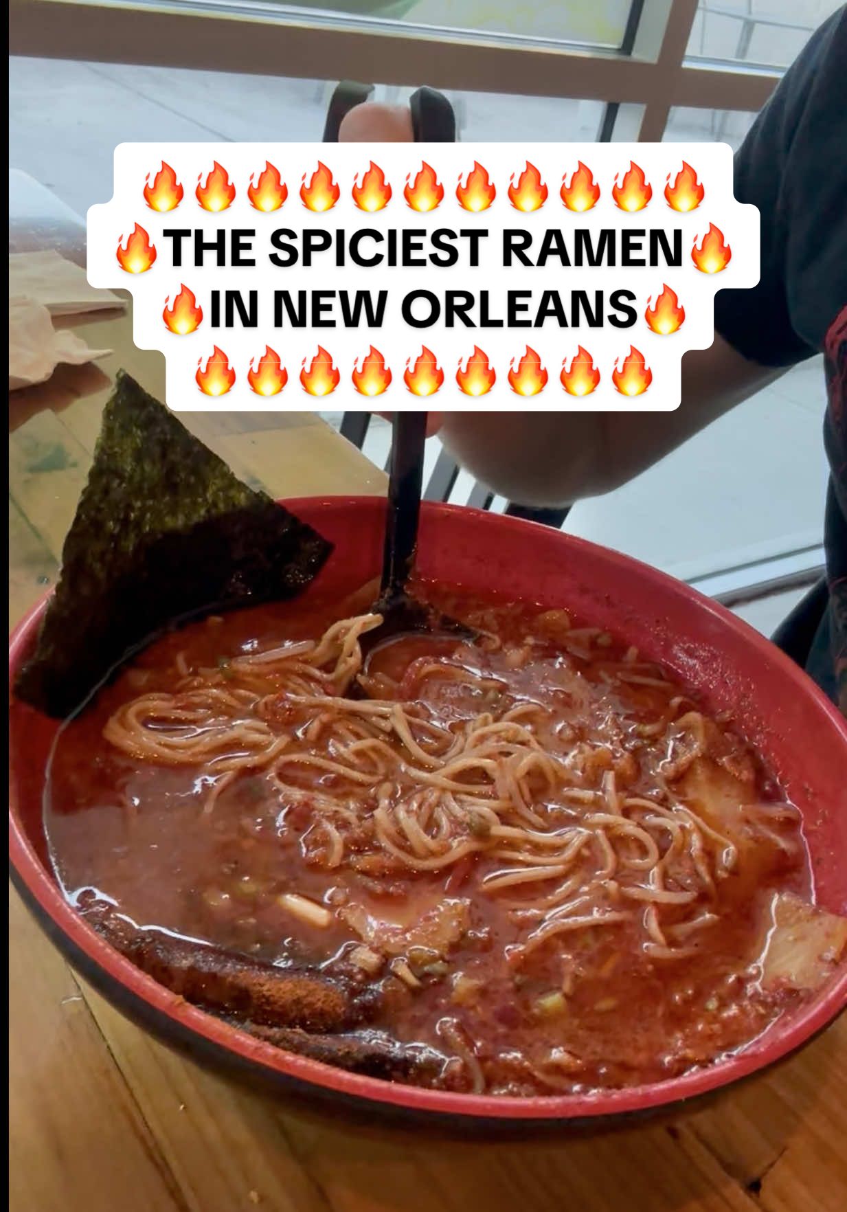 Are you up for the challenge? 🤔 🗺️ Fuji Ramen House 📍 1820 Dickory Ave, Harahan, LA #spicy #food #nola #foodvlog #spiceking 