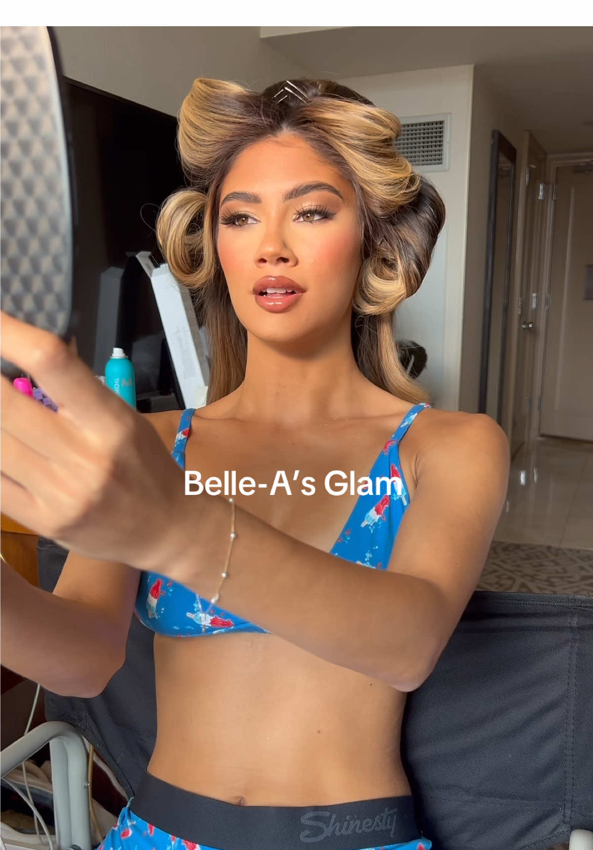Belle-A slayed this glam! @BELLE-A @Love Island USA #LoveIsland 