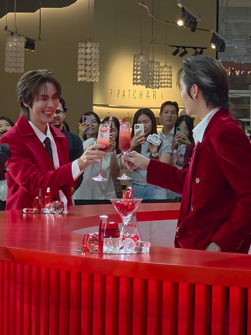 250905 เปิดตัวแบบคนหล่อ&น่ารัก~ 💕 @bb0unisreal @prem_space7 #bb0un #prem_space #bounprem #VichyCollagen16xBounPrem#เทรนด์วันนี้ 