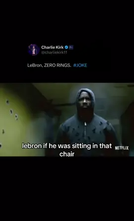 Charlie Kirk, zero heartbeats #JOKE #fyp #lebron #charliekirk #viral 