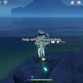 who fishes like this #GenshinImpact #genshin #flinsgenshin #flins #fyp 