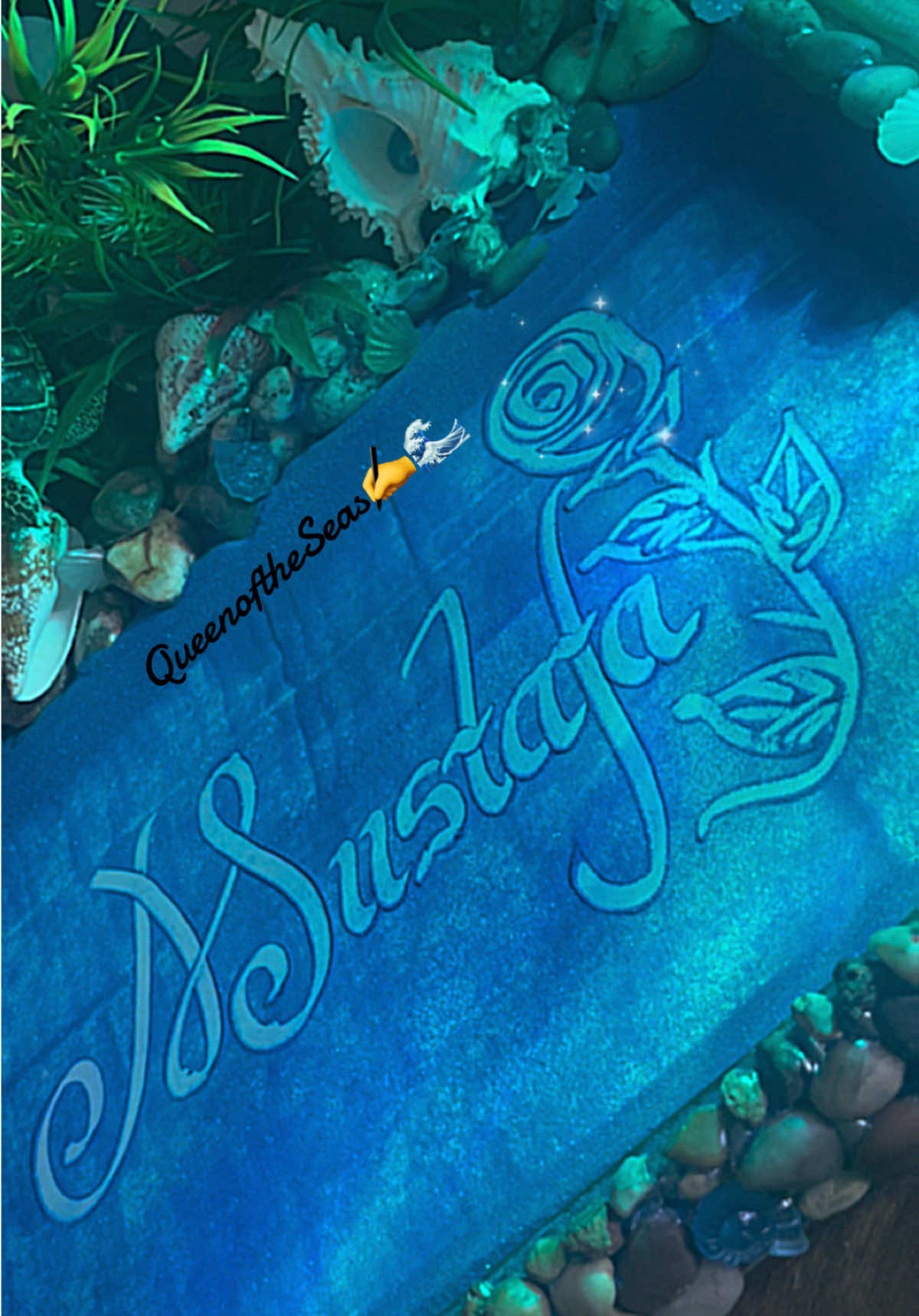 Name in the sand. Sandwriting. ASMR #name #sandwriting #asmr #mustafa #ussatŷyldyzlar 