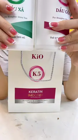 Cặp Dầu Gội Xả KiO K5 #daugoixa #kimthach 