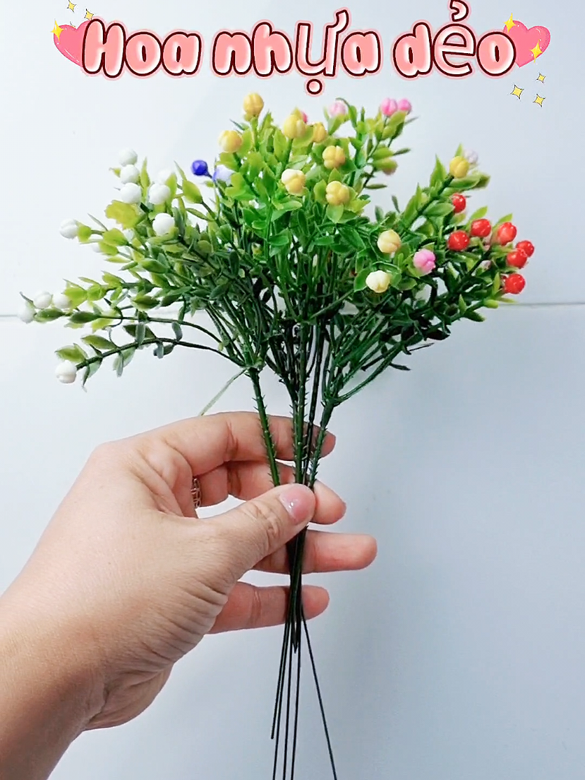 Cành Hoa nhựa Milan 26cm #hantaphoa628 #hoanhua #hoagia #xuhuong 