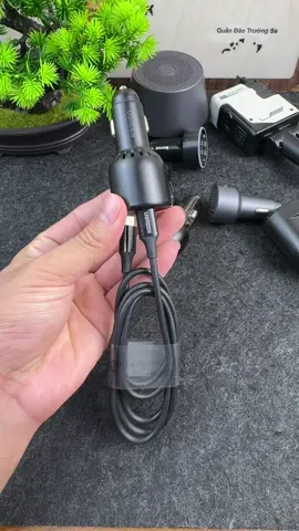 Tẩu sạc nhanh 130W trên ô tô#hanhstore_1 #phukiendienthoai #phukienoto #dodientu 