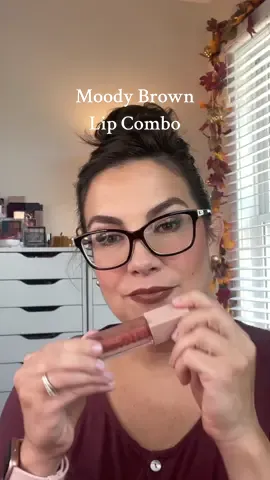 The #lipoftheday is brown 🤎and all drugstore 🍂 @Milani Cosmetics Keep it Full lip liner in Hotshot @Revlon Cosmetics lipstick in Coffee Bean & @Maybelline NY Lifter Gloss in Topaz #lipcombo #drugstoremakeup #emilynoel 
