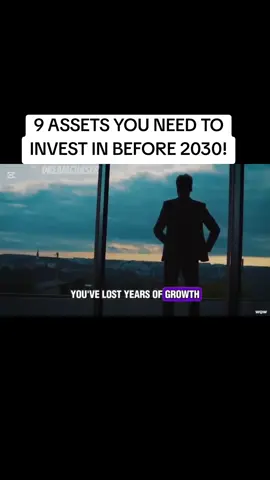9 Assets you need to have invested in by 2030.#CapCut 