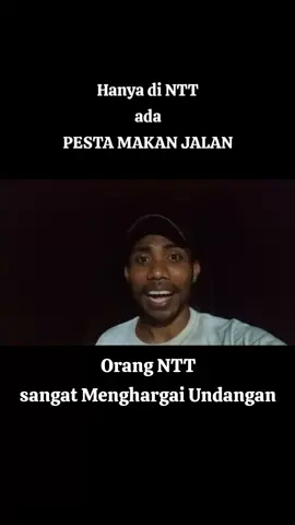 Hanya di NTT ada Pesta Makan Jalan. Bukti bahwa orang NTT sangat menghargai undangan orang  #nttpride🏝🔥 #Indonesia 