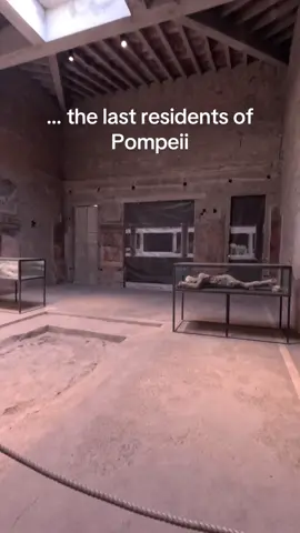 Exploring the mysterious villa of Pompeii 🏛️✨ Frozen in time, the bodies of the last inhabitants are still trapped in stone after Vesuvius’ eruption 🌋  #Pompeii #vesuvio #ancienthistory #darkhistory 