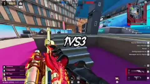 1vs3 en be#bloodstrikeclips #bloodstrikelatam #sniperbloodstrike 