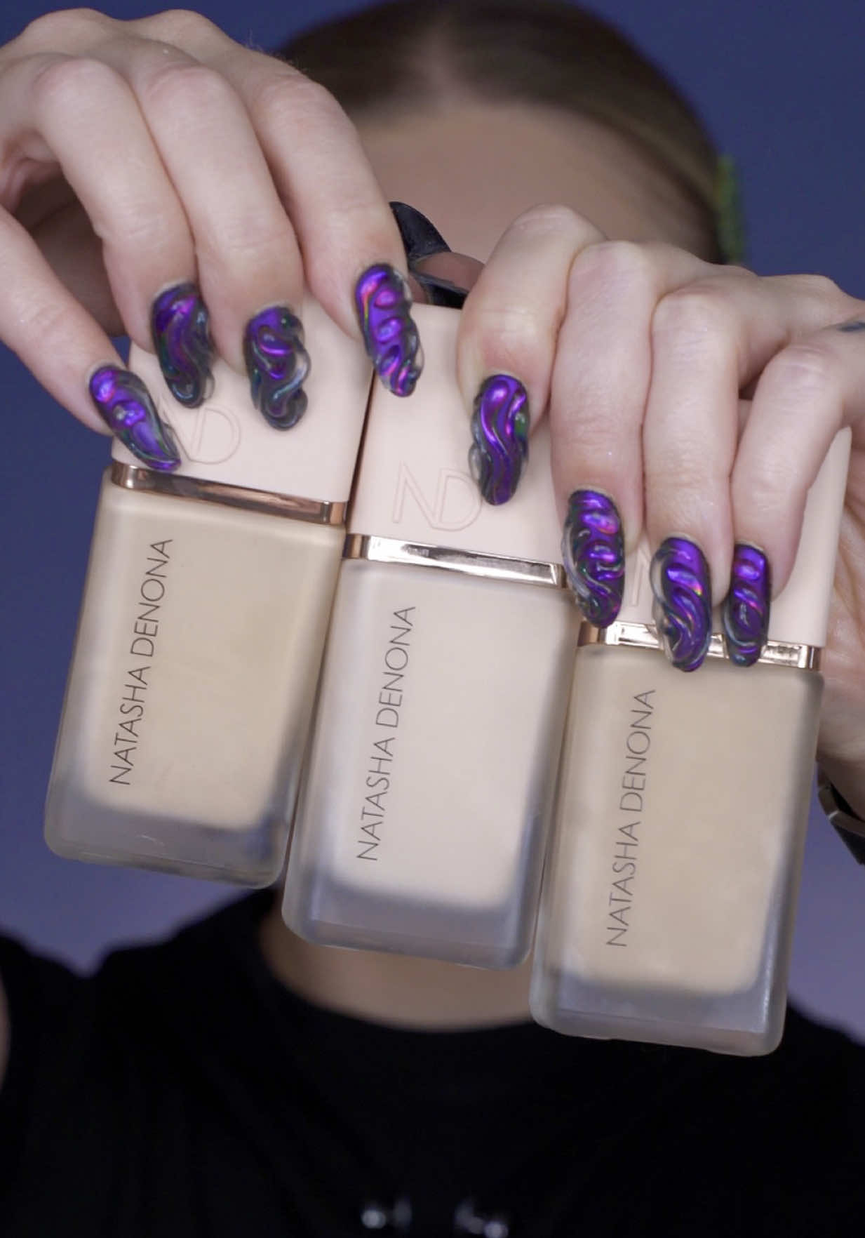 Réponse à @Sarah Je teste le nouveau fond de teint Hy-Glam @Natasha Denona  (Produits offerts)  #makeup #maquillage #beauty #makeupartist #fullface 