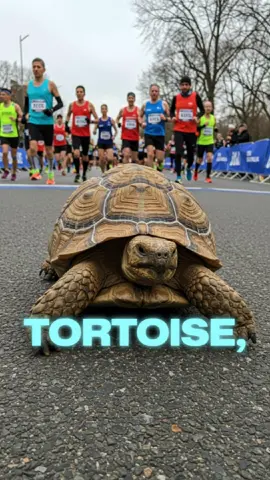 🏃‍♂️🐢 Meet the champion of reverse running! Our favorite tortoise accidentally ran a marathon backwards and won by mistake! 🎉 This hilarious twist has sparked a whole new sport and ignited a debate over who can truly be called a 