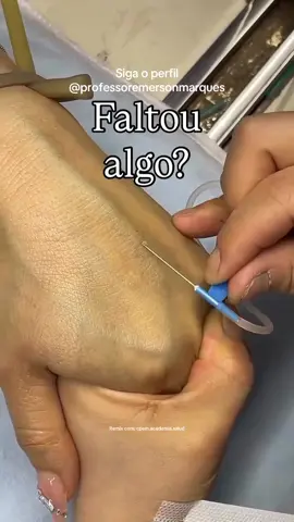 Punção venosa con butterfly #professoremersonmarques #paravoce #enfermagem #med #nurse #