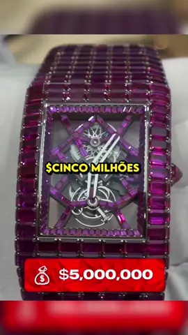 Esse relógio custa 5 MILHÕES de dólares! ⌚💎#luxo #curiosidades #money