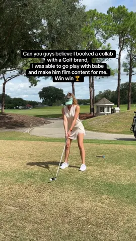 It’s a win for everyone 🏌️‍♀️🏌️‍♂️