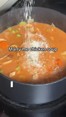 Marry me chicken soup 🤍 Thank you @Taylor Chace for this amazing recipe! #marrymechicken #soup #soupseason #covid 