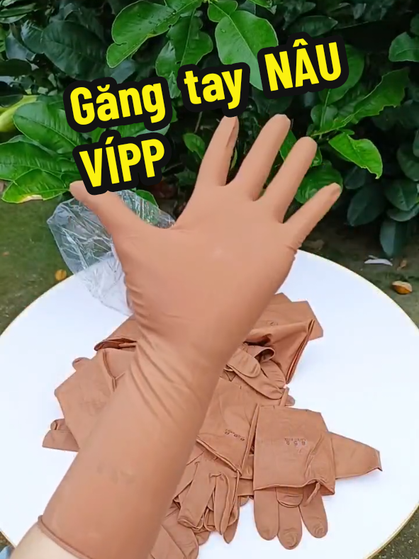 Găng tay Nâu Vip anh chị em nào chưa săn dc thì vào video này nhé #gangtaycaosu #gangtay #găngtay #xuhuong #gangtaylatex 