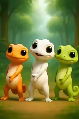 Gecko Gecko dance #kidscartoon #songforkids #cartoon #tiktokkids #cartoonkids 