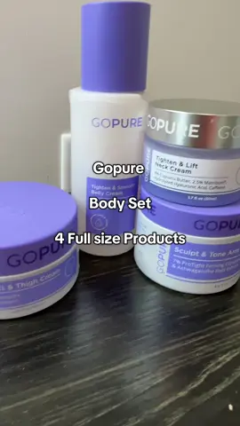 GoPure  Body Confidence Set is such a great bundle Results may vary. Sale valid at time of posting. Sales may vary per account check product listing for most accurate pricing. #skincare #gopure #firmingcream #skincarehacks #tiktokshopcreatorpicks @Gopure 