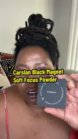 @carslan_us Black Magnet Soft Focus Powder is giving the girlies shine control and waterproof makeup! I was pleasantly surprised by this powder. Let’s see how she works for me! #carslanpowder #carslanwaterproofpowder  #carslanpressedpowder #blackgirlmakeup#CapCut 