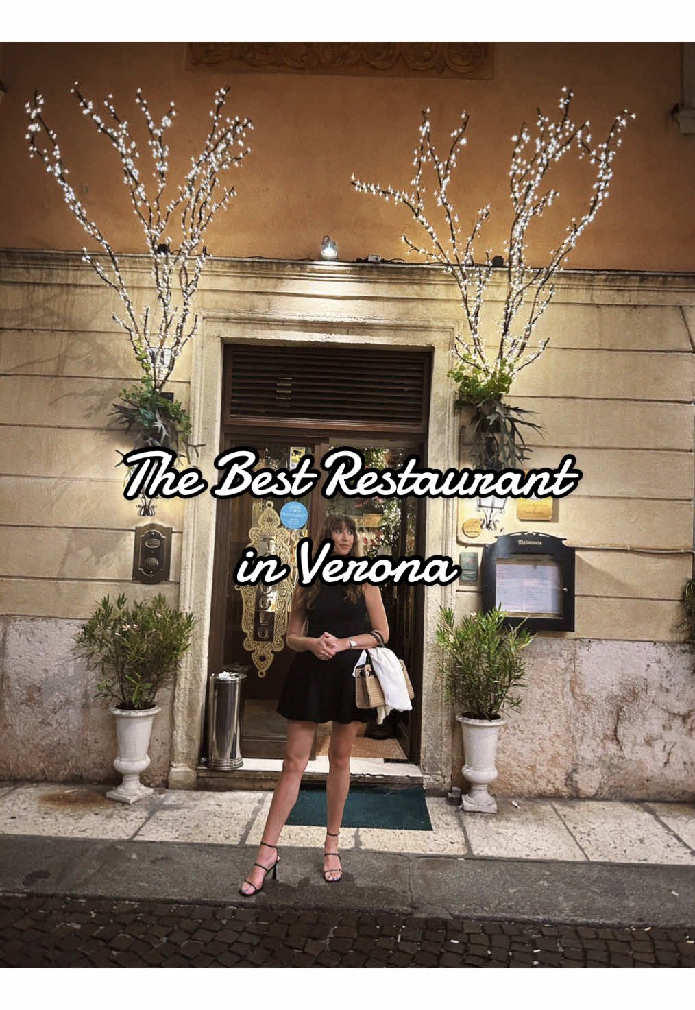 The BEST restaurant in Verona🇮🇹🍕🍷 #verona #veronafood #versace #dior #traveltiktok 