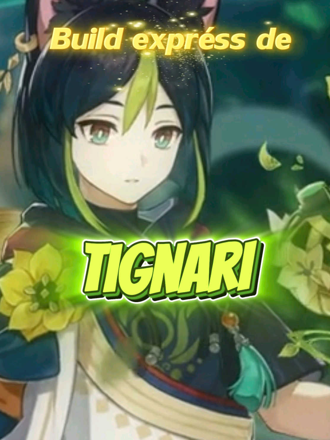 ♥️Build de tignari 🤑⭐ build yukirápida uwu☝🏻 #hoyoverse #genshin #tignari #yukapan 