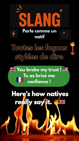 Toutes façons de dire que la confiance est brisé ! #learnenglish #apprendrelanglais #education #pourtoi #fyp 