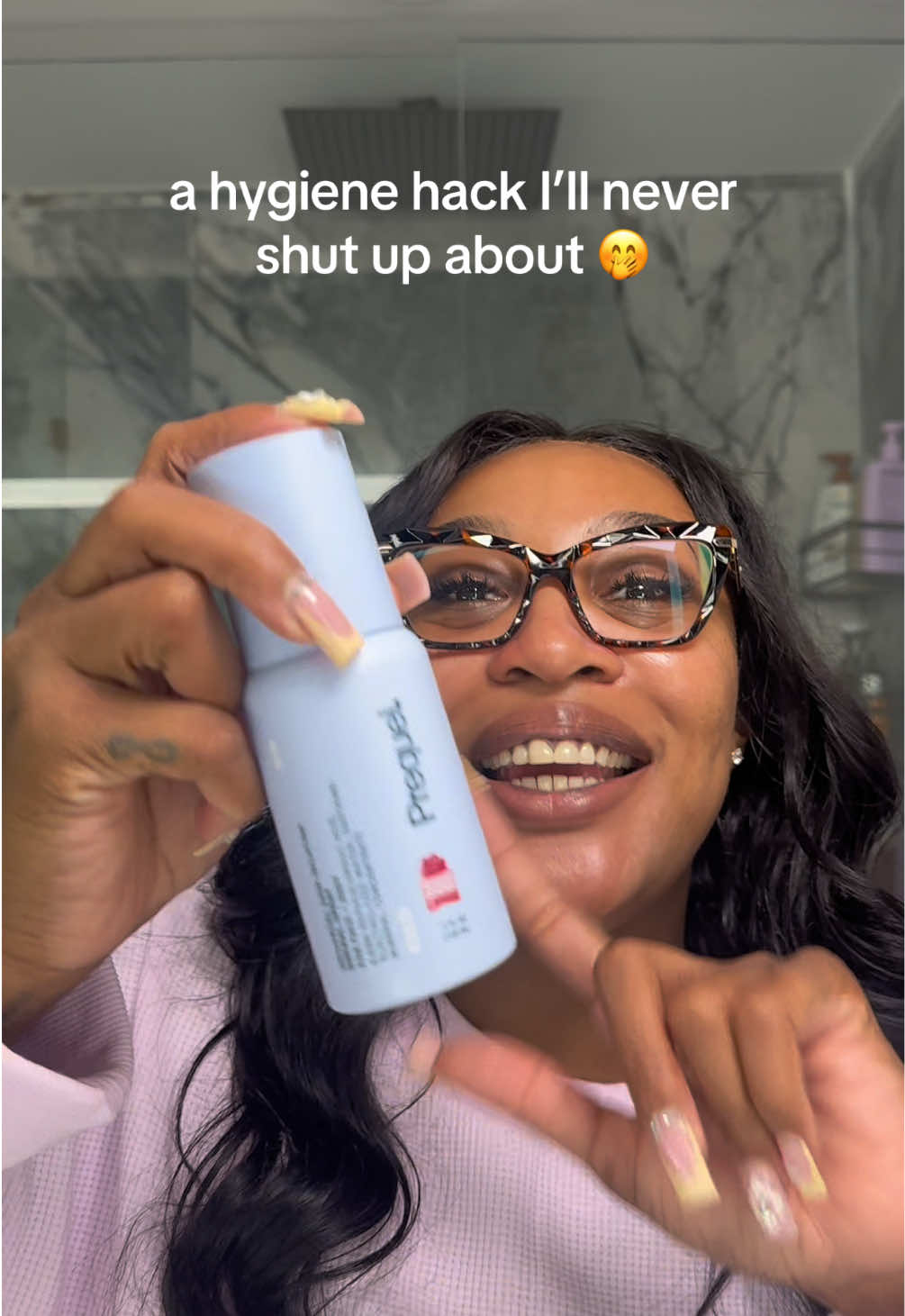 big big fan 🤭 this should be in every girlies on the go hygiene bag ✨ @Prequelskin 