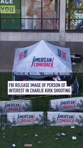 The FBI on Thursday offered a reward of up to $100,000 for information leading to the identification and arrest of the person or people responsible in the shooting of conservative activist Charlie Kirk. The reward offer came just minutes after they released two images of a ‘person of interest’ in the shooting. Charlie Kirk died after being shot while hosting a university event in Utah on Wednesday. #US #Charliekirk