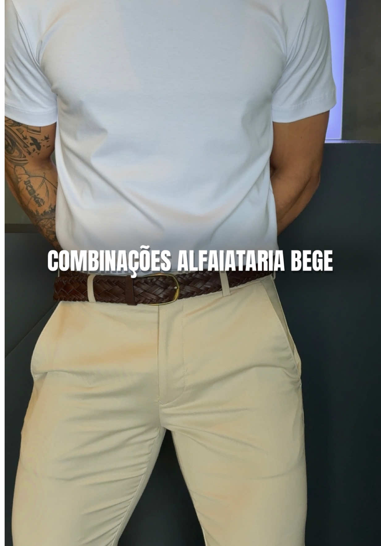 3 formas de usar alfaiataria bege🔥  Qual seu preferido? #alfaiataria #modamasculina #outfit 