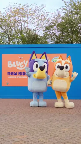 Hooray! A new Bluey ride is coming to CBeebies Land in Spring 2026🎢🩵 #AltonTowersResort #Bluey #CBeebiesLand