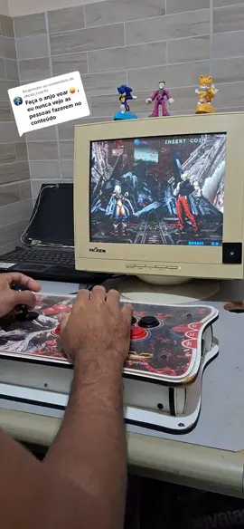 A responder a @abcde_fcuk92 #angel Voando vs Rugal Boss #kof2002 #combo #viral 