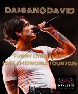 A tra poco per lo show ! 🤩 #mamaskimandmorefanclub  #maneskinfanclub #maneskin #damianodavid #FunnyLittleFearswoldtour @Damiano David 