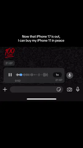 Now that iPhone 17 is out,  I can buy my iPhone 11 in peace 😂#funny #iphone17 #goodvibes 