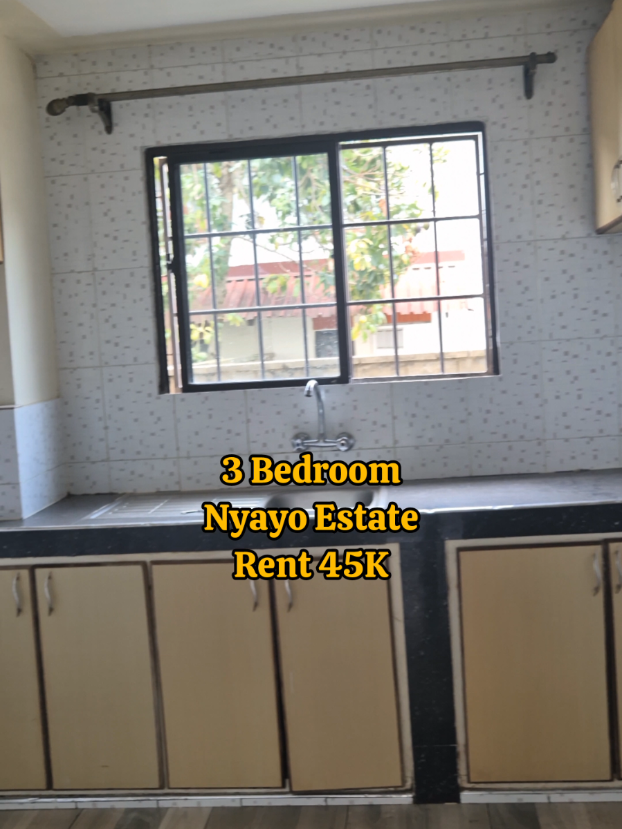 3 Bedroom apartment in Nyayo Estate. #3bedroom #apartmenttour #nyayoestate #forrent 