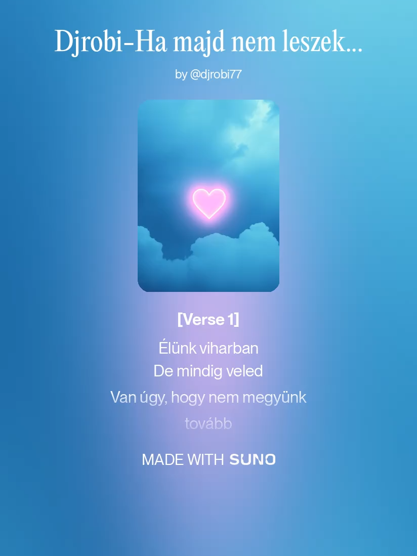 Djrobi-Ha majd nem leszek melletted (Cover)#foryou